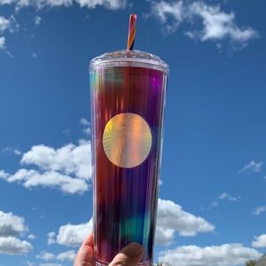 Starbucks Summer PRIDE 2021 Rainbow Iridescent